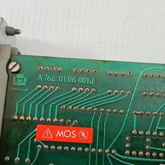 Control Interface Board A 766.01.06.001D Hdw Elektronik