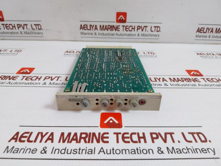 Control Module Gb12/6Fq2212-0A Siemens