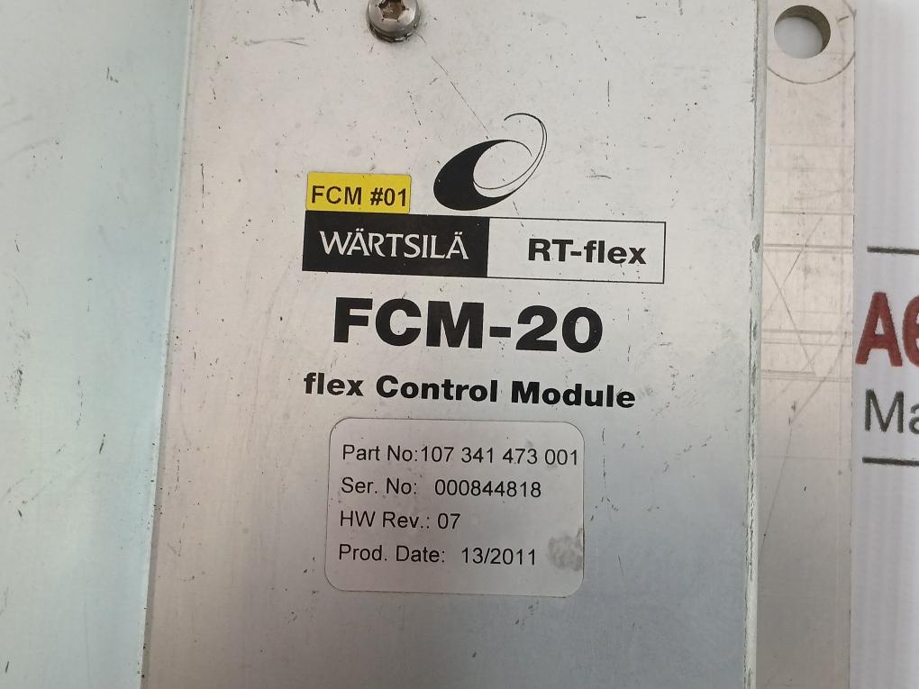 Control Module Rt-flex 107 341 473 001 Wartsila
