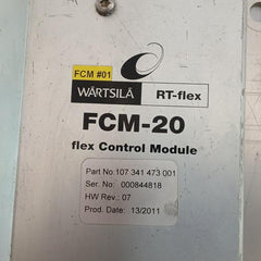 Control Module Rt-flex 107 341 473 001 Wartsila