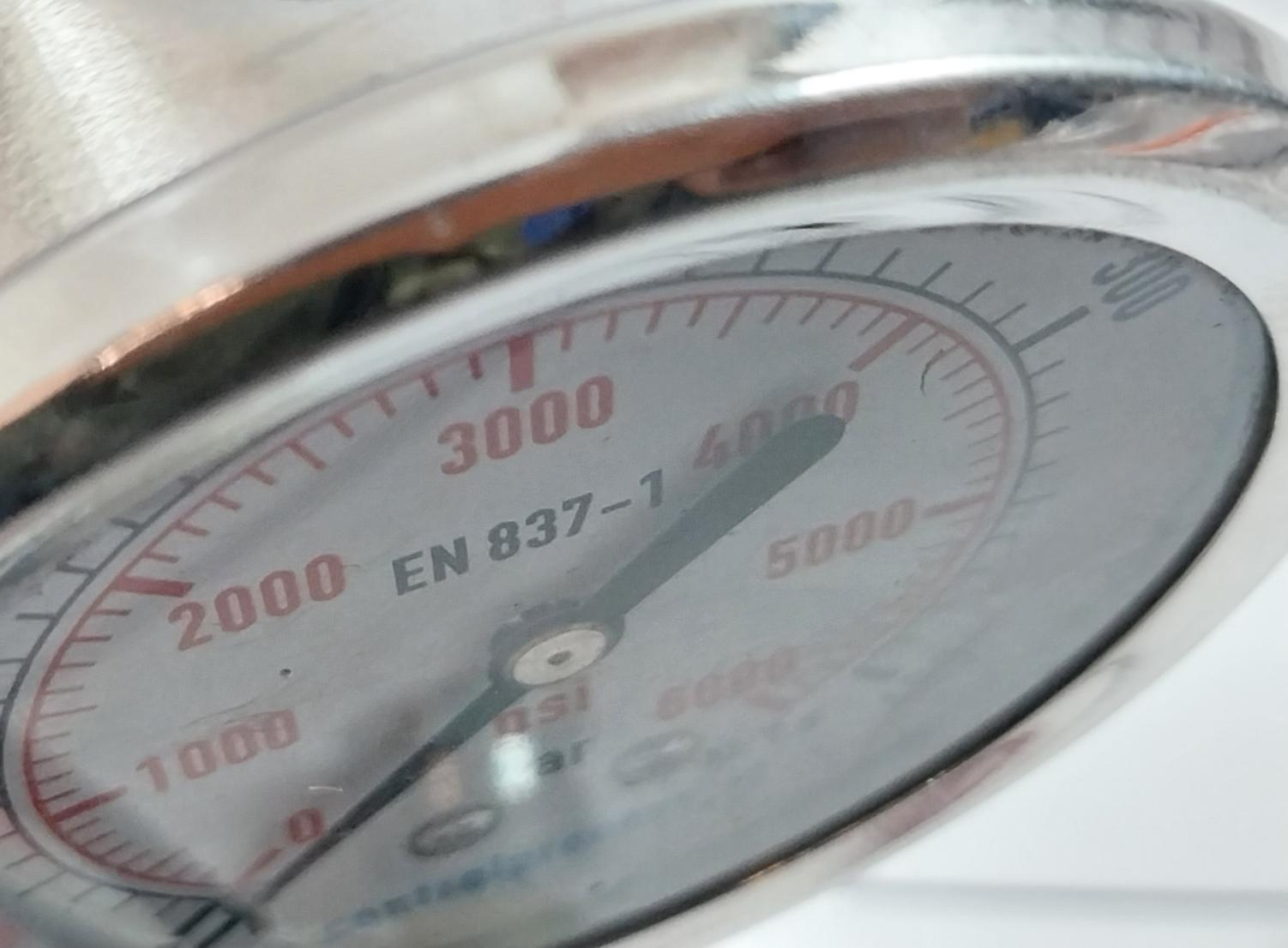 Control Process 0-400 Bar Pressure Gauge 0-6000 Psi En 837-1