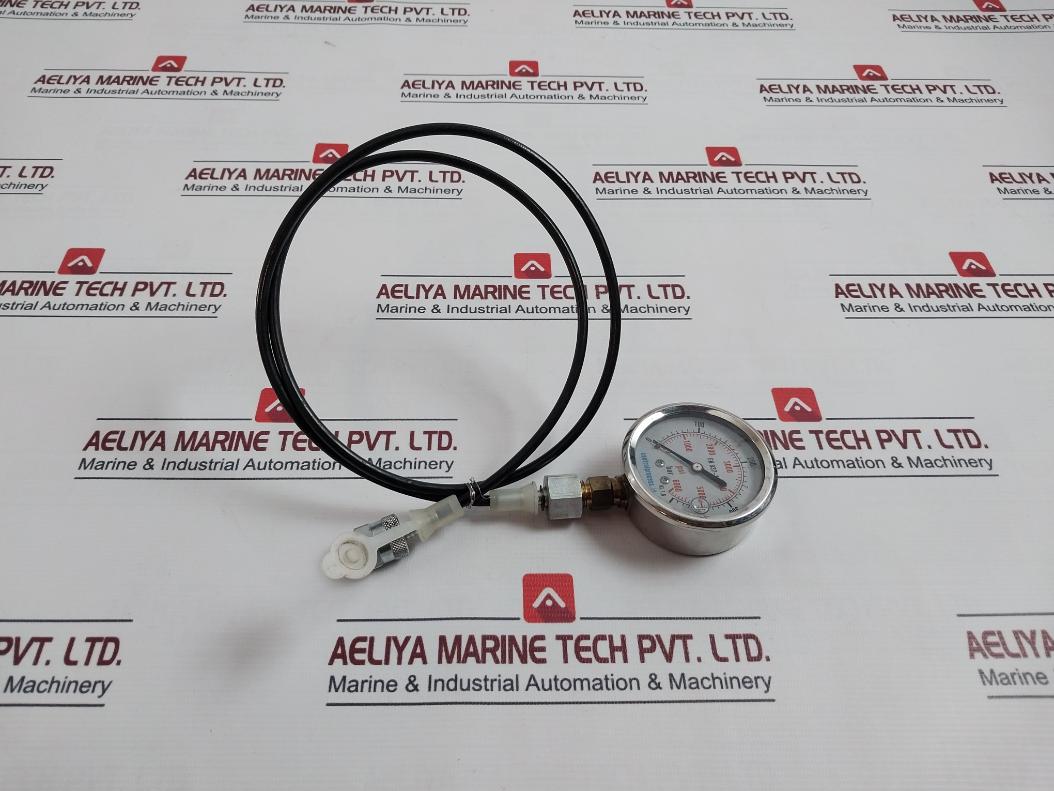 Control Process 0-400 Bar Pressure Gauge 0-6000 Psi En 837-1