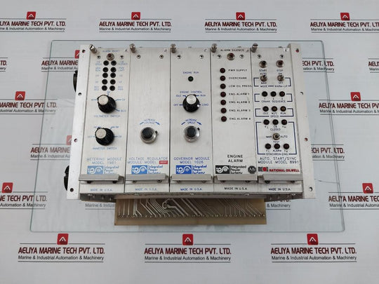 Control Rack Module 9603, 1026, 8991 Rev. E 1981 Integrated Power Systems