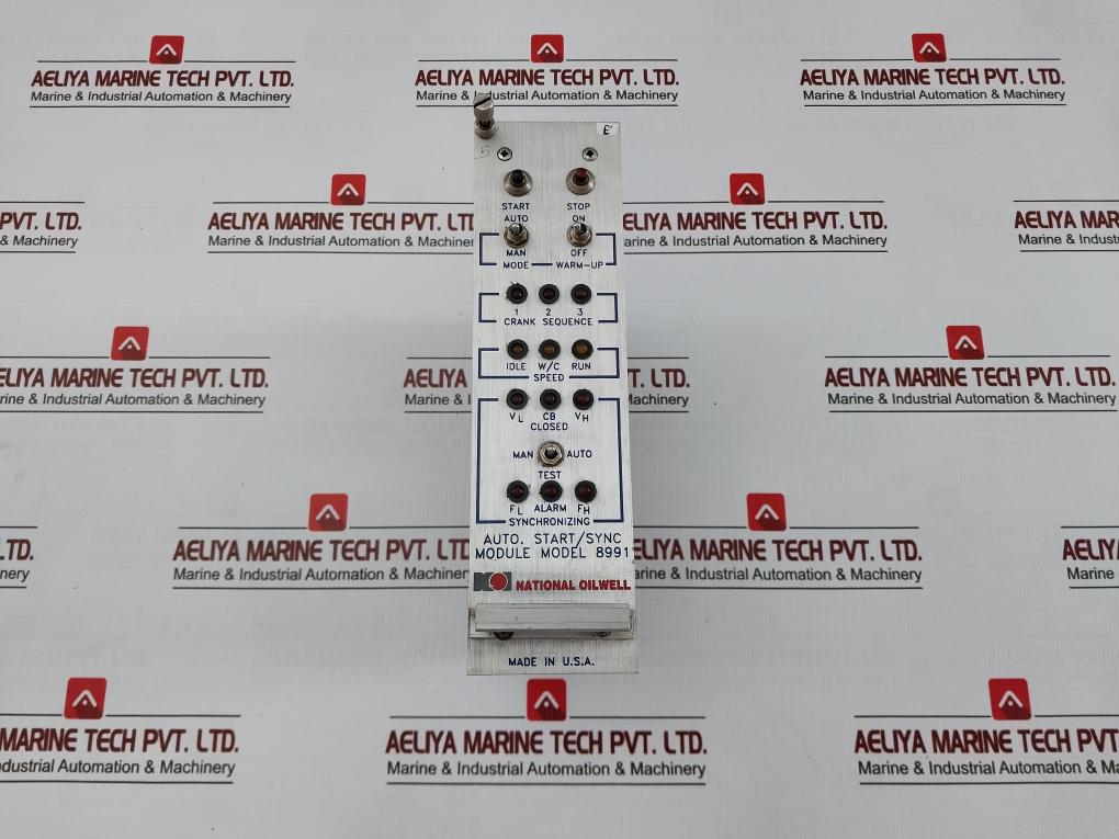 Control Rack Module 9603, 1026, 8991 Rev. E 1981 Integrated Power Systems