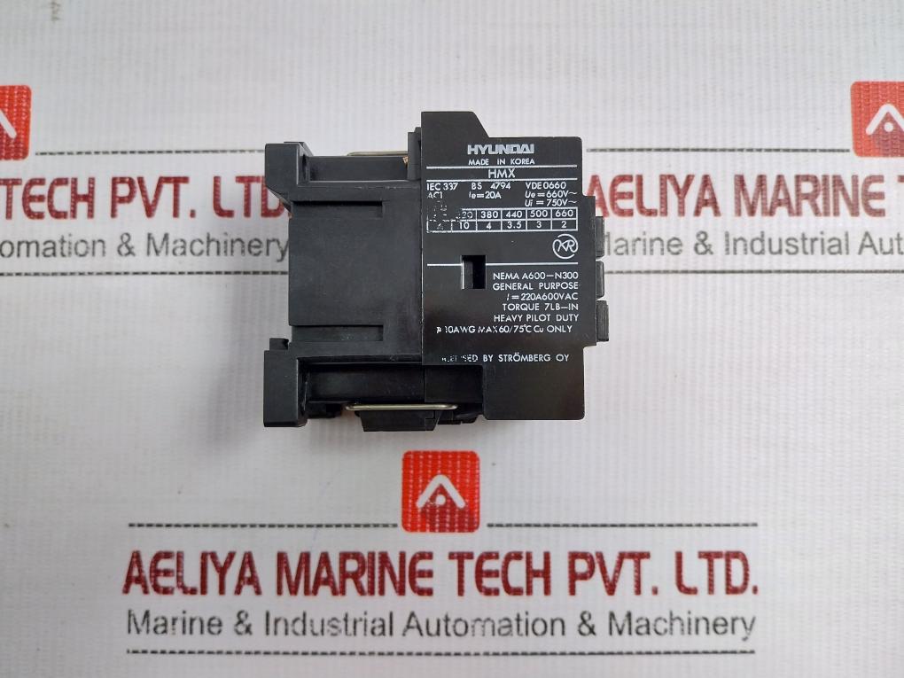 Control Relay 200V 50Hz Hyundai Hmx 22