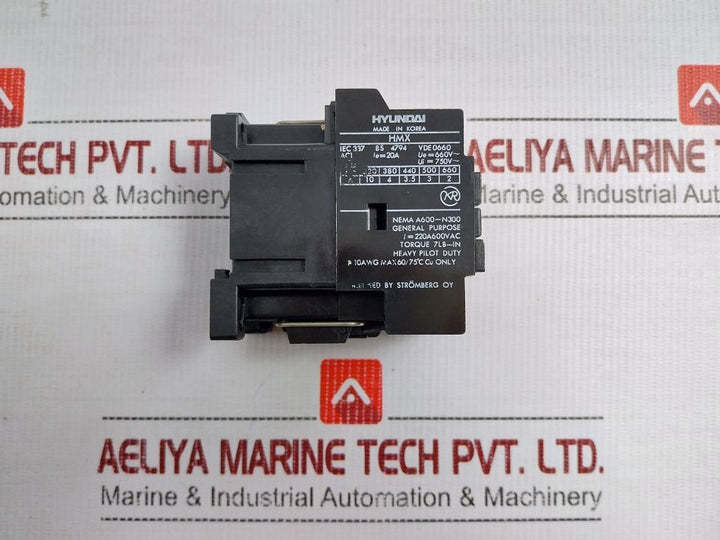 Control Relay 200V 50Hz Hyundai Hmx 22