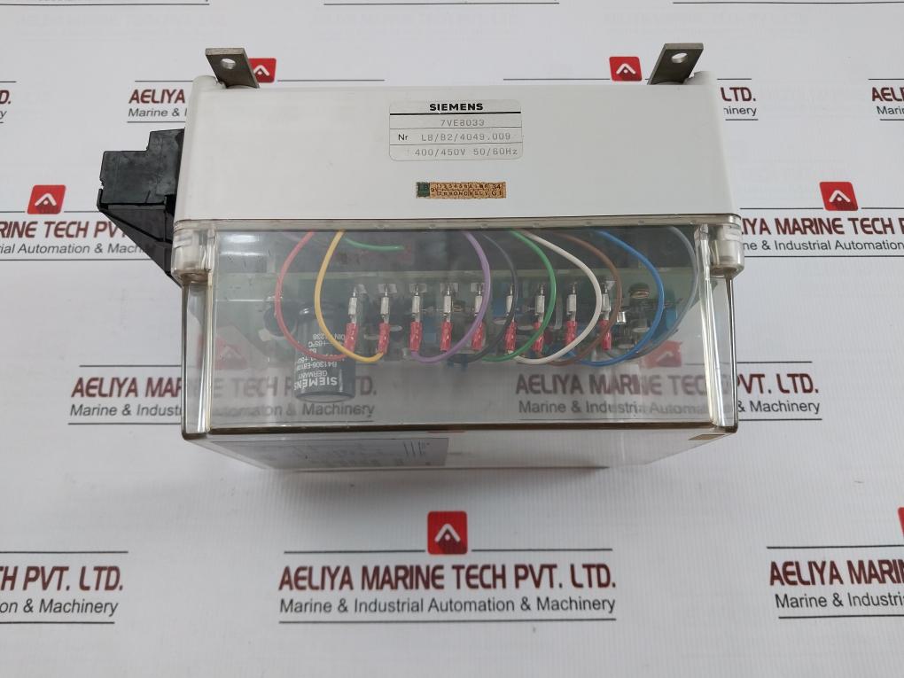 Control Relay 7Ve8033 Siemens 400/450V 50/60Hz