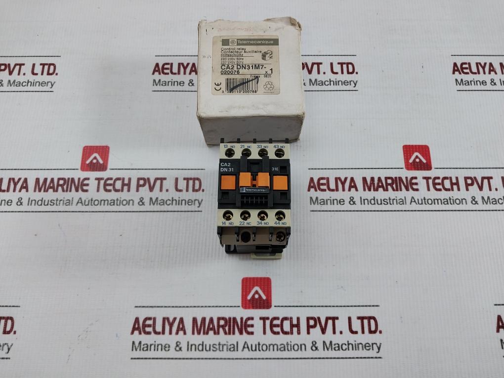 Control Relay Ca2 Dn31 M7 Telemecanique 1000V/10A