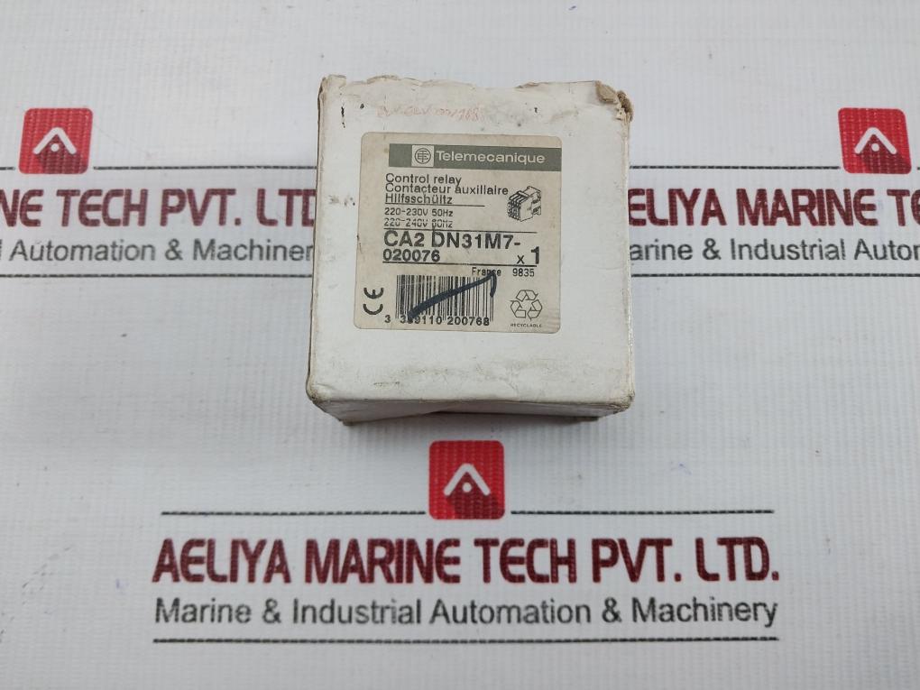 Control Relay Ca2 Dn31 M7 Telemecanique 1000V/10A