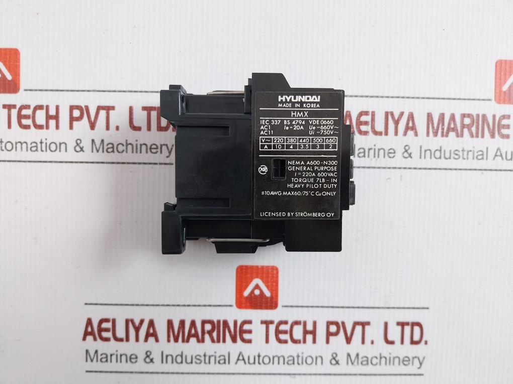 Control Relay Hmx 22 Hyundai 660V/20A