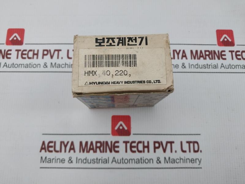 Control Relay Hmx 40 Hyundai 660V/25A
