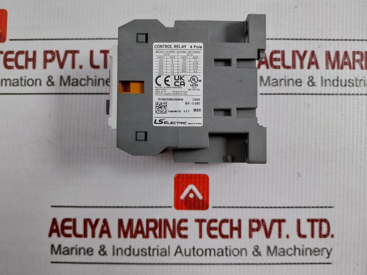 Control Relay Mr-4 4A Ls Electric 690V/16A