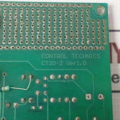 Control Technics Ct20-2 Printed Circuit Board Unit Ver 1.0