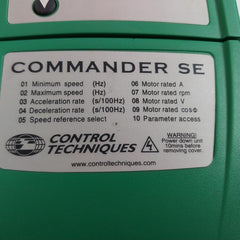 Control Techniques 11200025 Commander Se