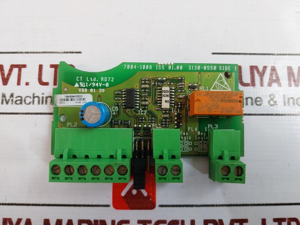Control Techniques 7004-1008 Printed Circuit Board Iss 01.00 3130-0550
