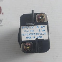 Control Transformer 100/110V To 15V Fuji Electric 2Va 50/60Hz