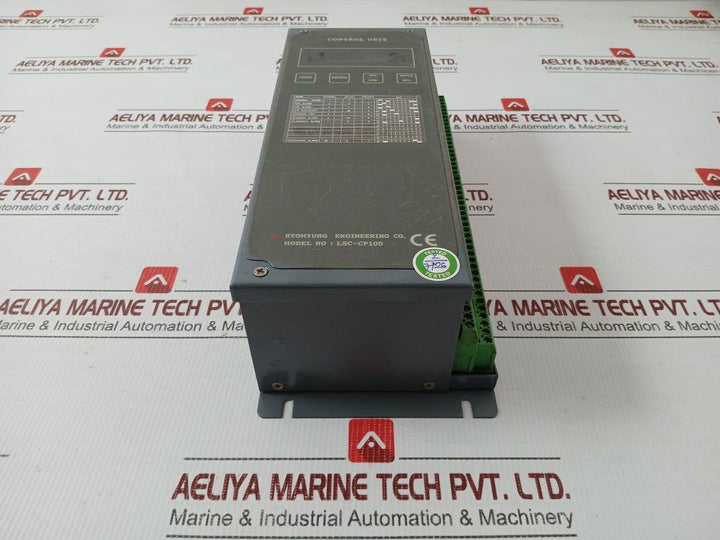Control Unit Lsc-cp100 Hyomyung Engineering 24Vdc