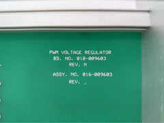Control Rack Module 9603, 1026, 8991 Rev. E 1981 Integrated Power Systems