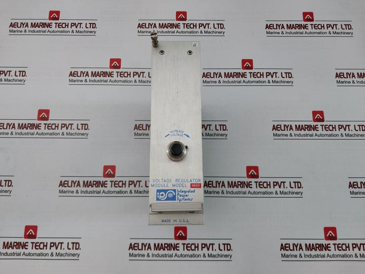 Control Rack Module 9603, 1026, 8991 Rev. E 1981 Integrated Power Systems