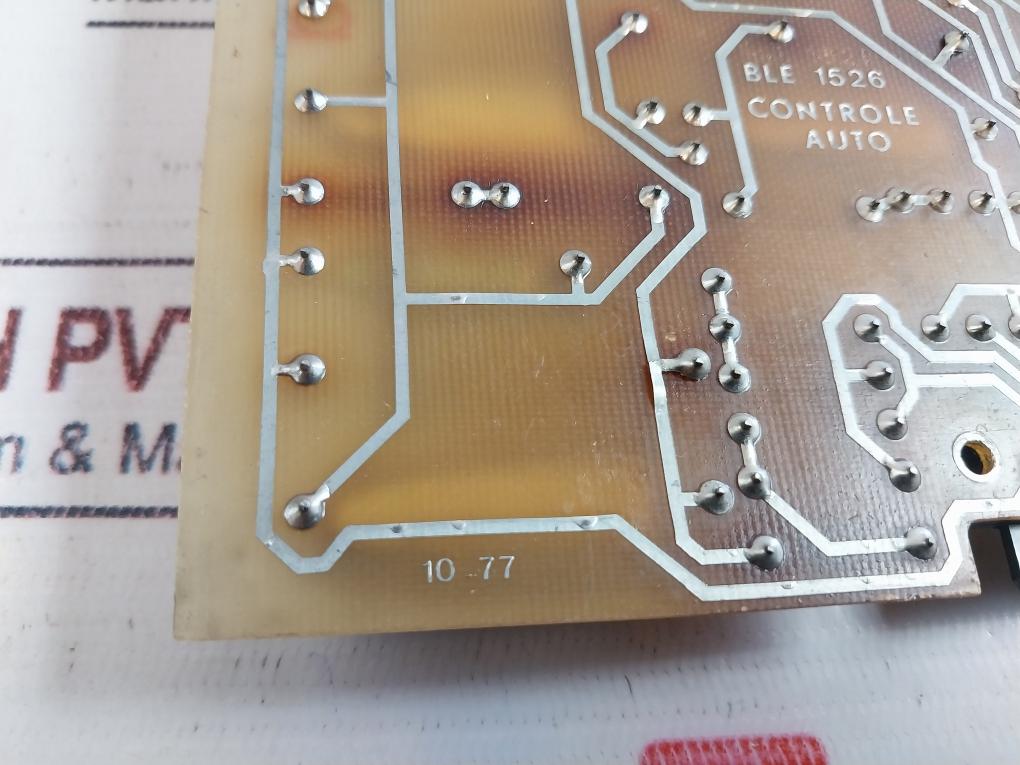 CONTROLE AUTO BLE 1526 Printed Circuit Board