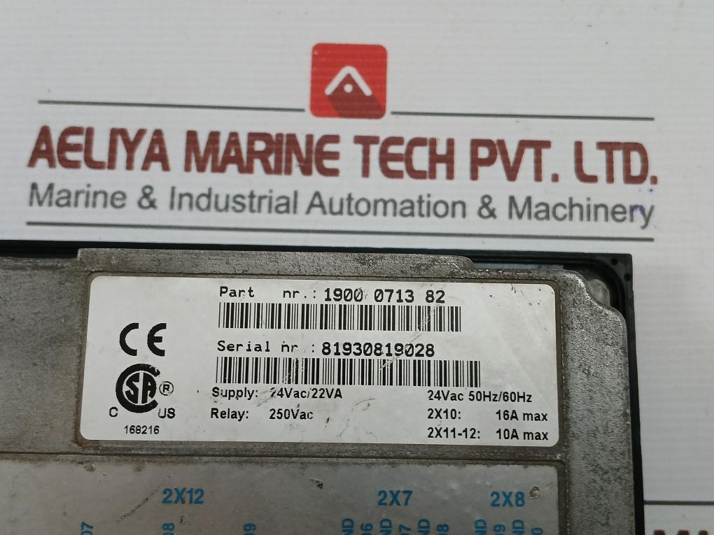 Controller Panel 1900 0713 82 Brand Atlas Copco 50/60Hz Supply - 24Vac/22Va