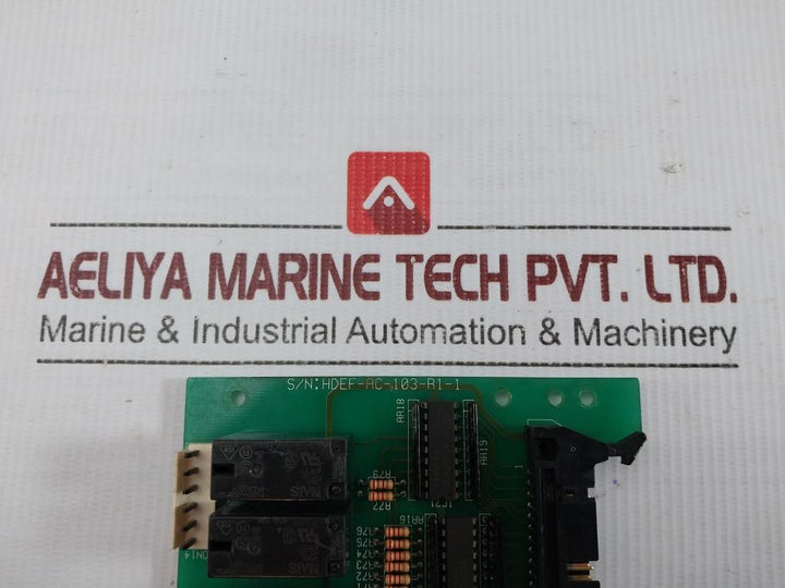 Controller System Pcb Module Hdef-ac-103-r1-1 Hi Air Korea