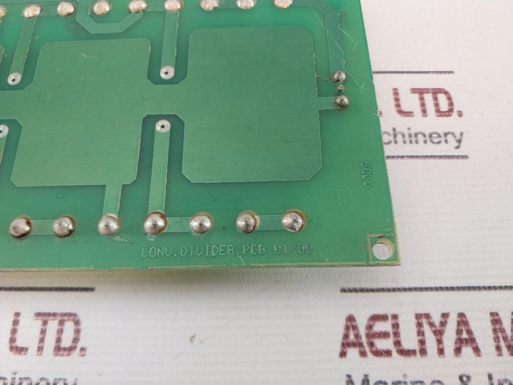 CONV.DIVIDER Printed Circuit Board 01/00