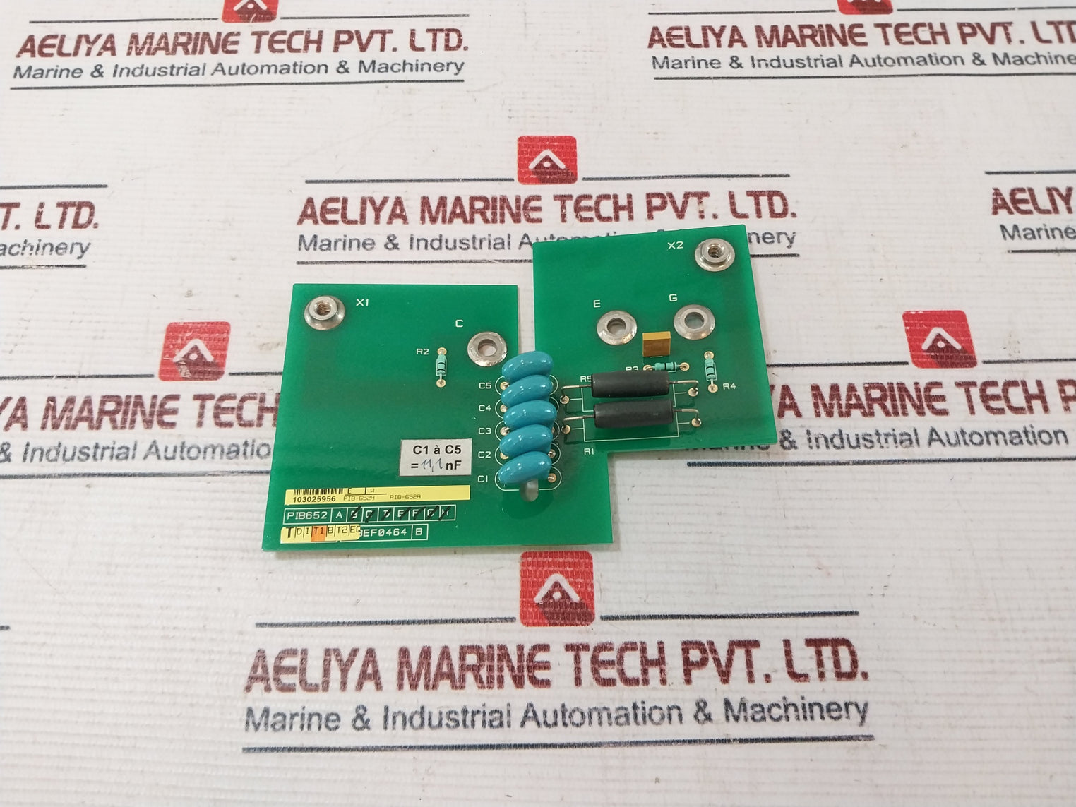 Converteam Pib-652A Gate Drive For Iegt Daughter Board Mv7306Dfe24P09