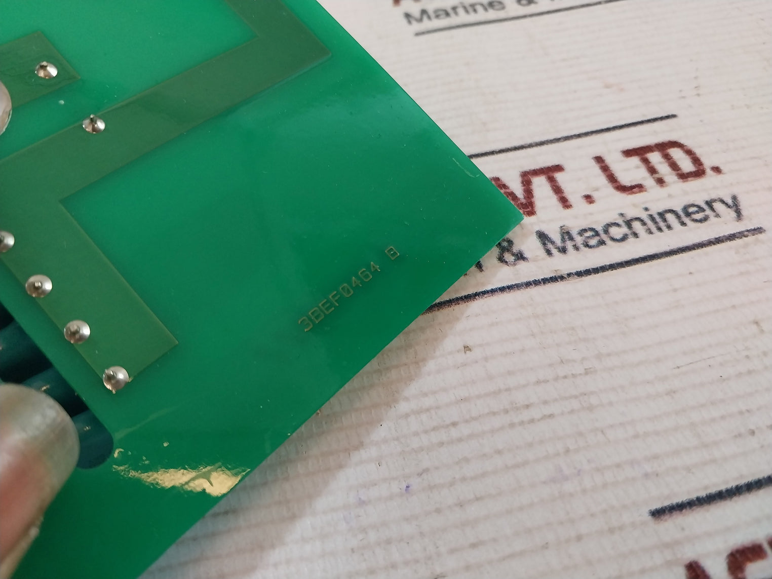 Converteam Pib-652A Gate Drive For Iegt Daughter Board Mv7306Dfe24P09