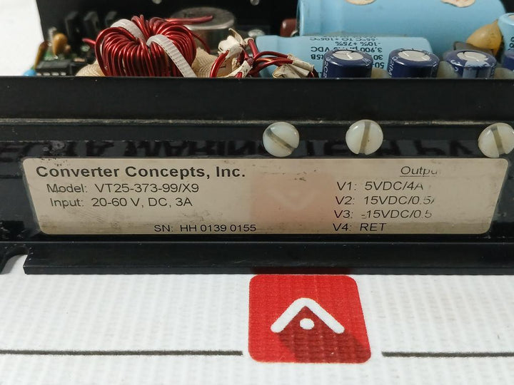 Converter Concepts 20-60 V Dc-dc Converter Module Vt25-373-99/X9