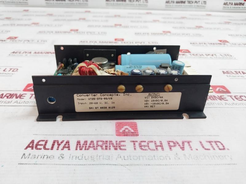 Converter Concepts Vt25-373-99/X9 Power Supply 20-60V Dc 3A