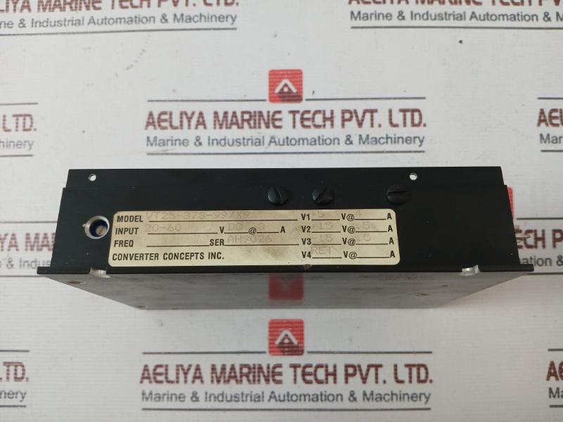 Converter Concepts Vt25-373-99/X9 Power Supply 20-60V Dc@3A +15V @ 5A