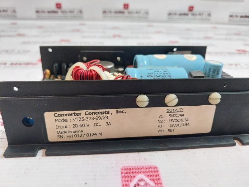 Converter Concepts Vt25-373-99/X9 Power Supply Module 20-60V Dc 3A