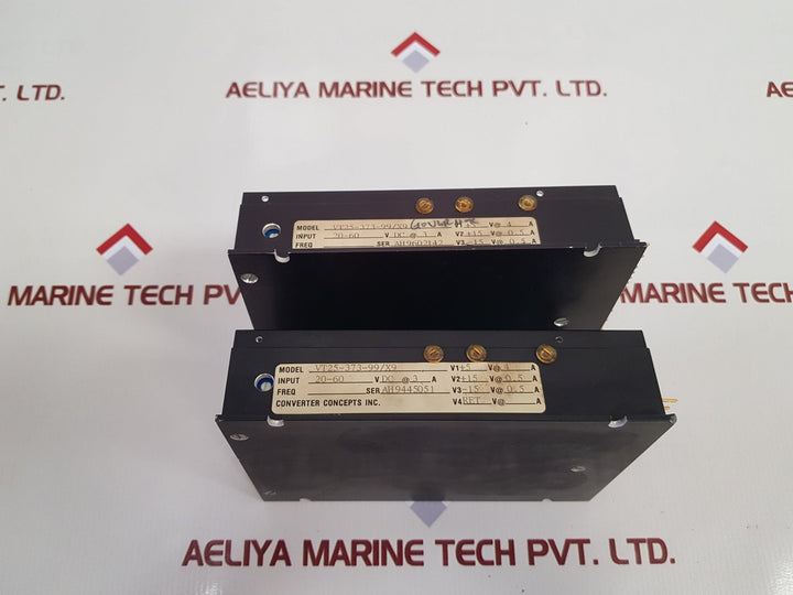 Converter Concepts Vt25-373-99/X9 Power Supply,  20-60 V Dc @ 3 A