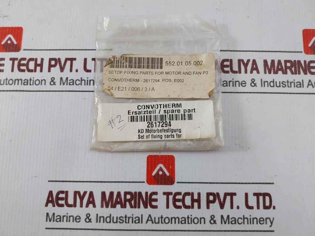 Convotherm 2617294 Fixing Part For Motor 2625109