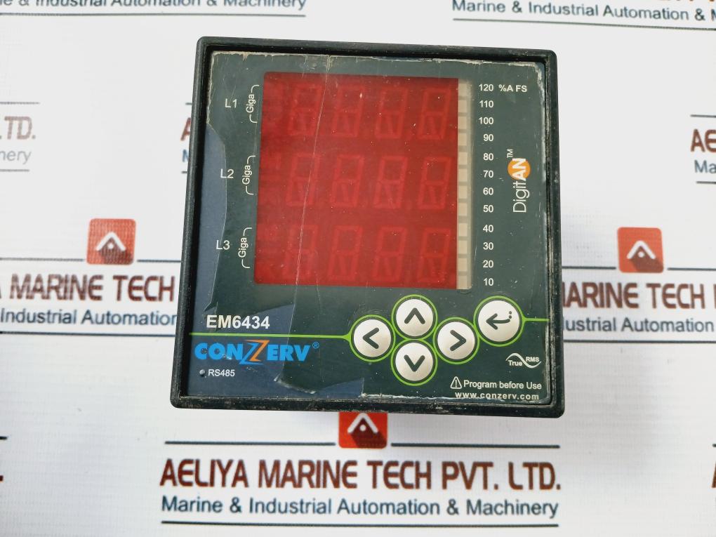 Conzerv/ Digitan Em6434 Power Meter