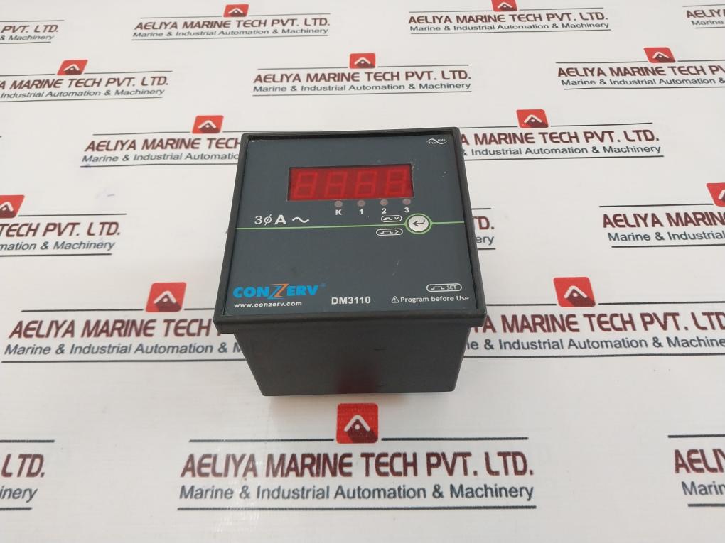 Conzerv Dm3110 Digital Amp Meter 90 To 300Vac 50/60Hz