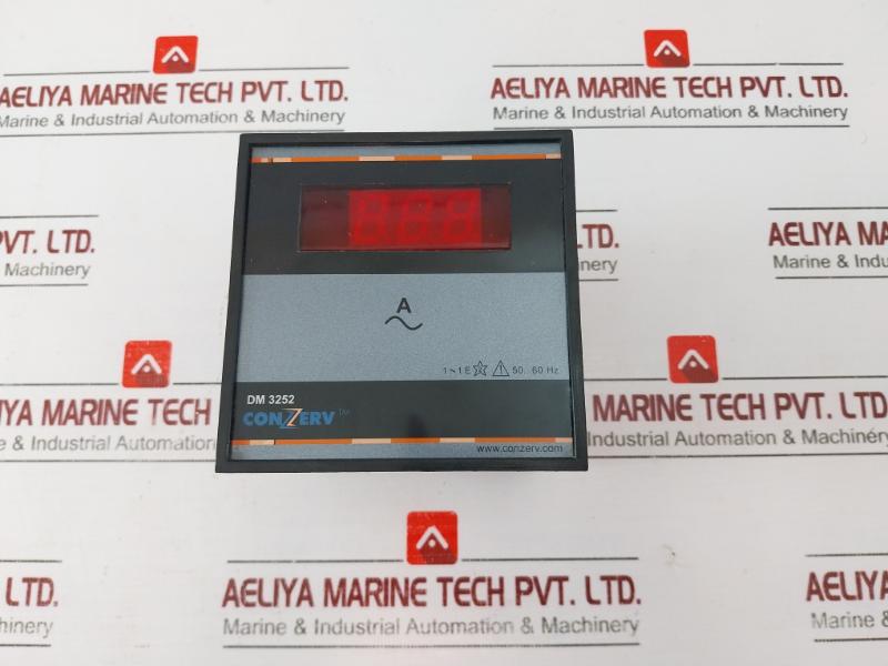 Conzerv DM 3252 Digital Panel Meter 500/100/5A 240 V