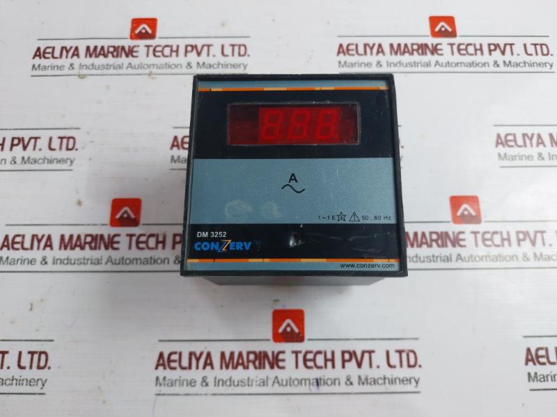 Conzerv Dm 3252 Single Phase Amps Meter 240V