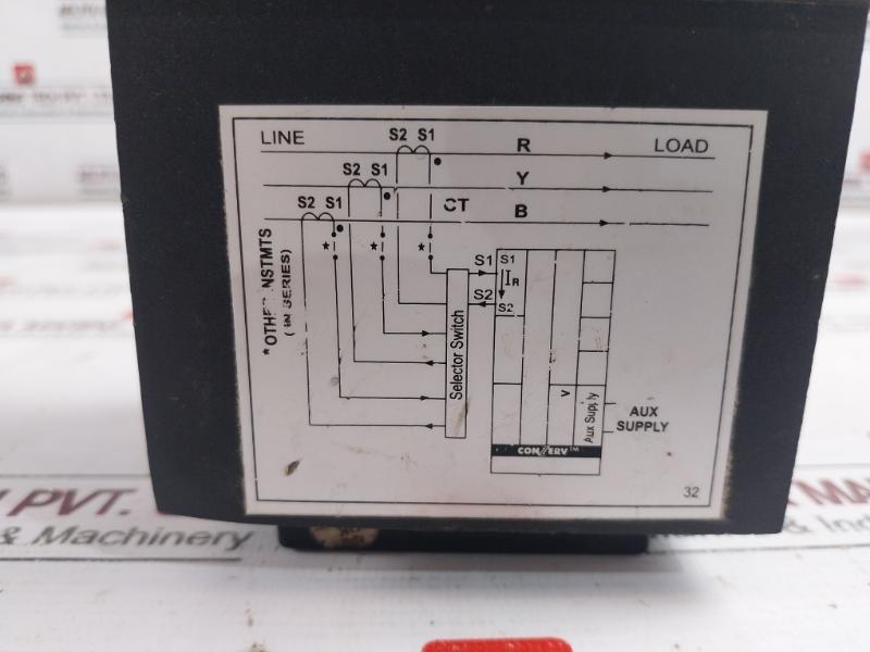 Conzerv Dm 3252 Single Phase Amps Meter 240V