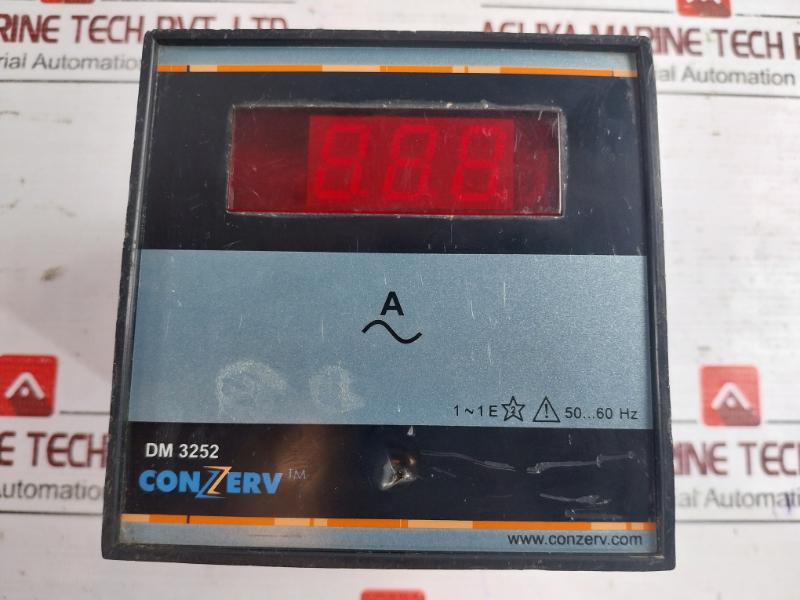 Conzerv Dm 3252 Single Phase Amps Meter 240V