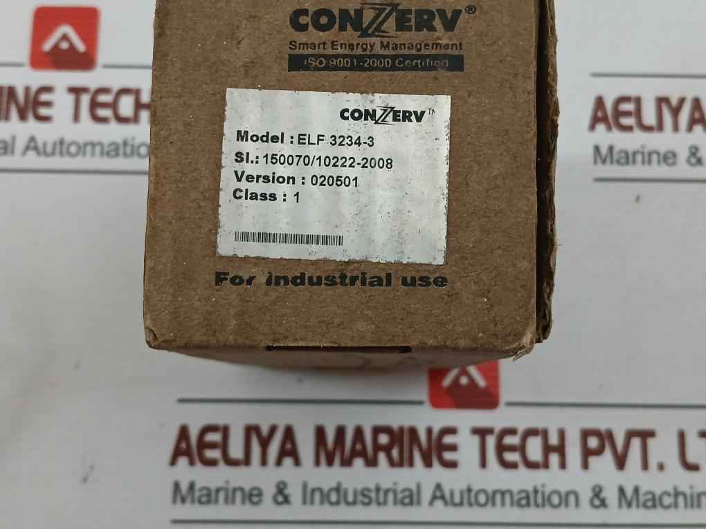 Conzerv Elf 3234-3 Digital Energy, Power & V,A,F Meter
