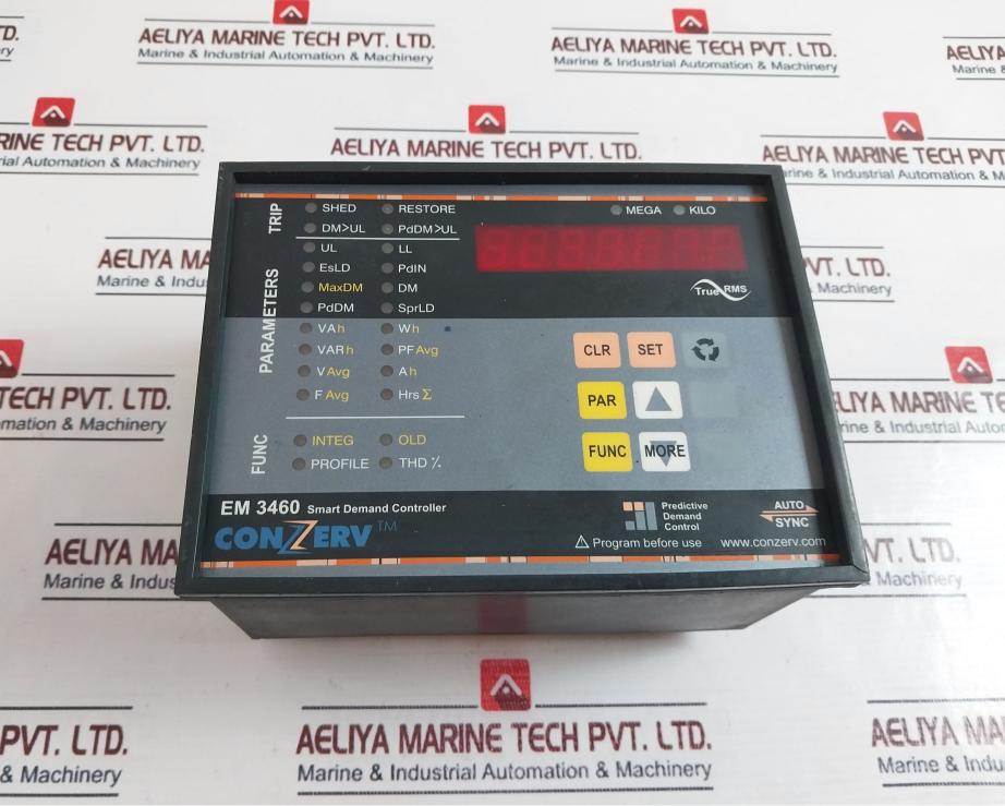 Conzerv Em 3460 Smart Demand Controller Ac 240V 50/60Hz