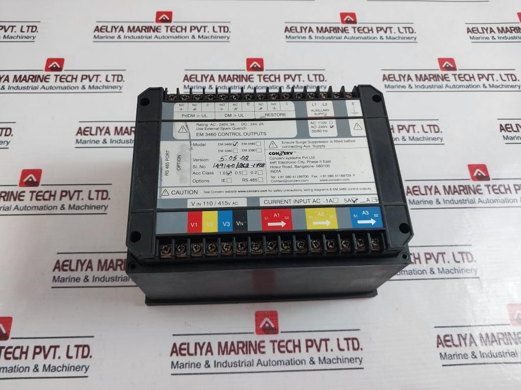 Conzerv Em 3460 Smart Demand Controller Ac 240V 50/60Hz