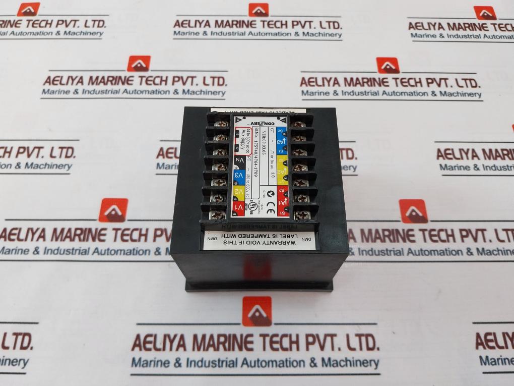 Conzerv Em 6400 Energy Meter 44 To 300V Ac Dc