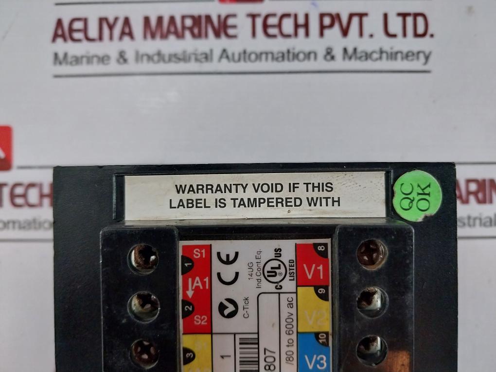 Conzerv Em 6400 Power Meter 44 To 300V Ac/Dc