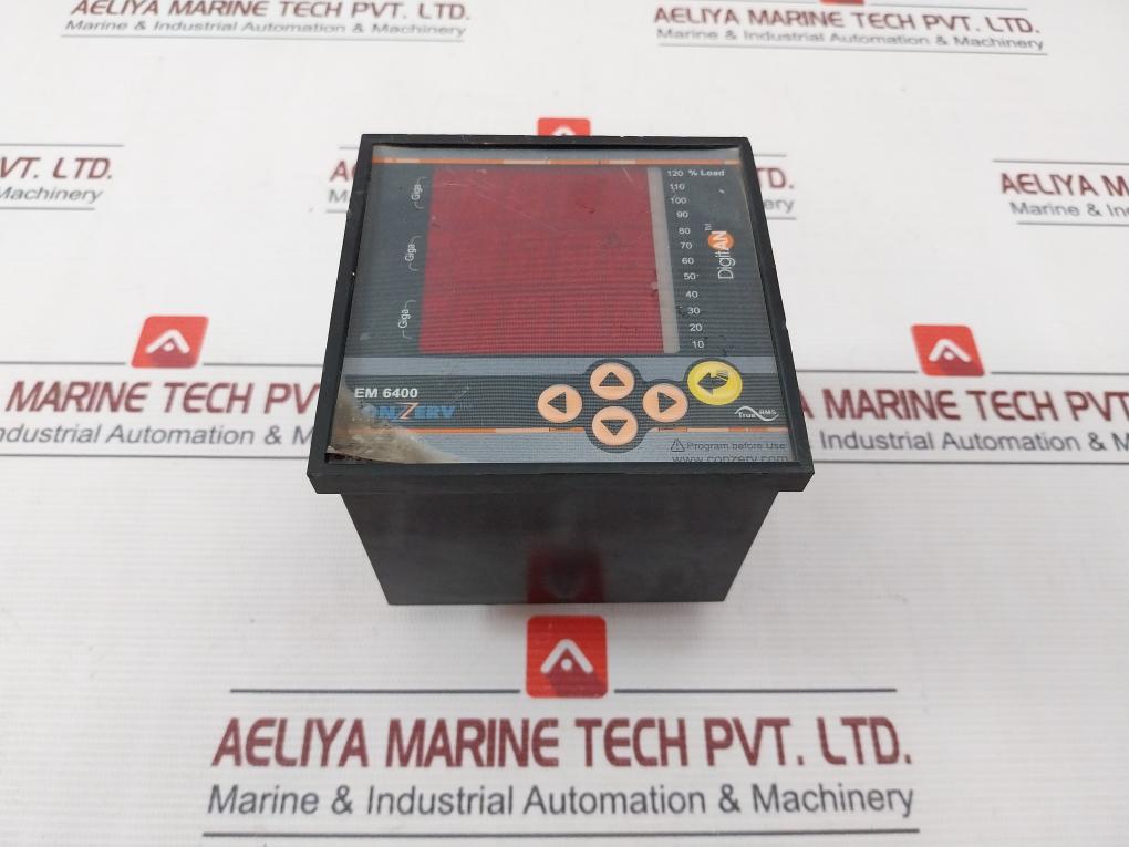 Conzerv Em 6400 Power Meter Rs485 44 To 300V Ac Dc 10 To 120% Load