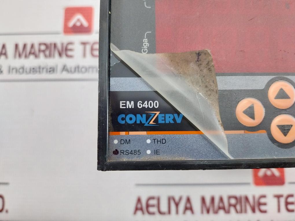 Conzerv Em 6400 Power Meter Rs485 44 To 300V Ac Dc 10 To 120% Load