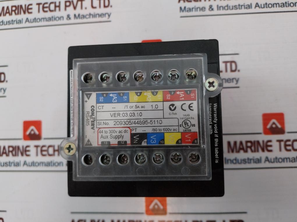 Conzerv Em6433 Rs 485 Power & Energy Meter