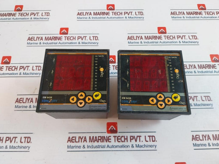Conzerv Em 6436 Digital True Rms Energy Meter Ver 03.03.05